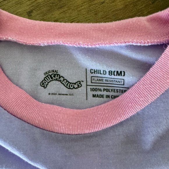 EUC. Squishmallows Pajamas Set, Size 8 - Picture 5 of 8